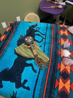 Earth rattle medicine tool